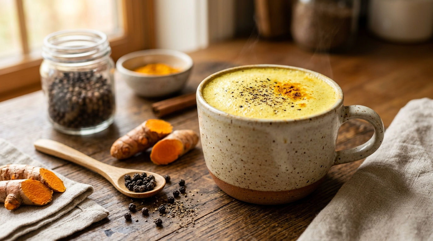 Turmeric & Black Pepper Golden Milk